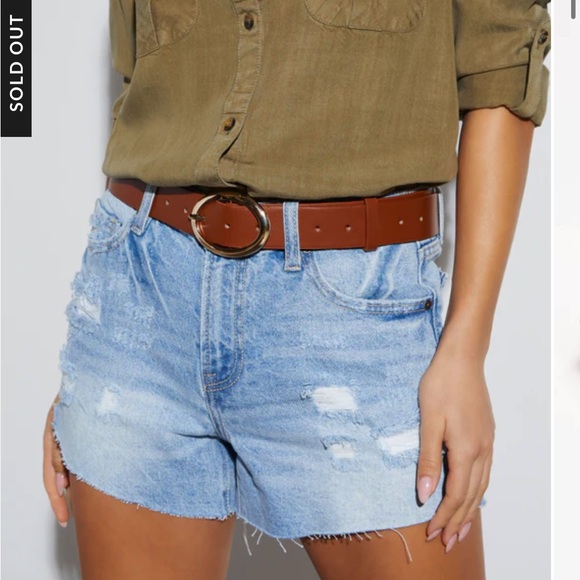 Vici Beauden Oval Buckle Belt - Picture 2 of 8